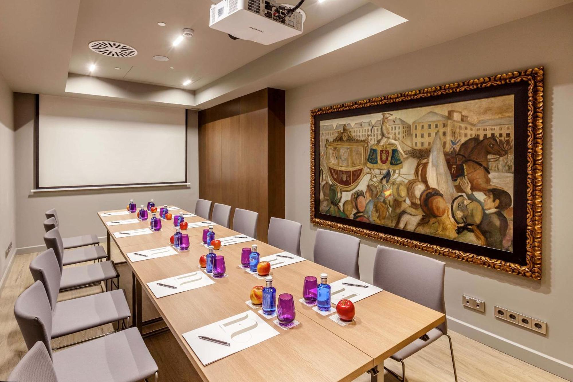 Barcelo Emperatriz Hotel Madrid Buitenkant foto Meeting room
