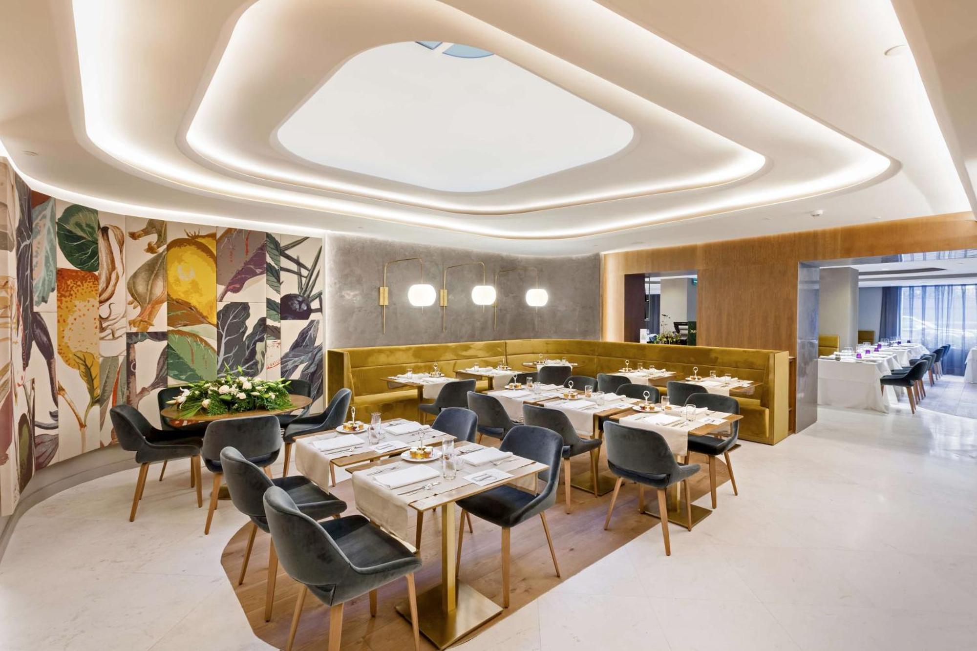 Barcelo Emperatriz Hotel Madrid Buitenkant foto Restaurant