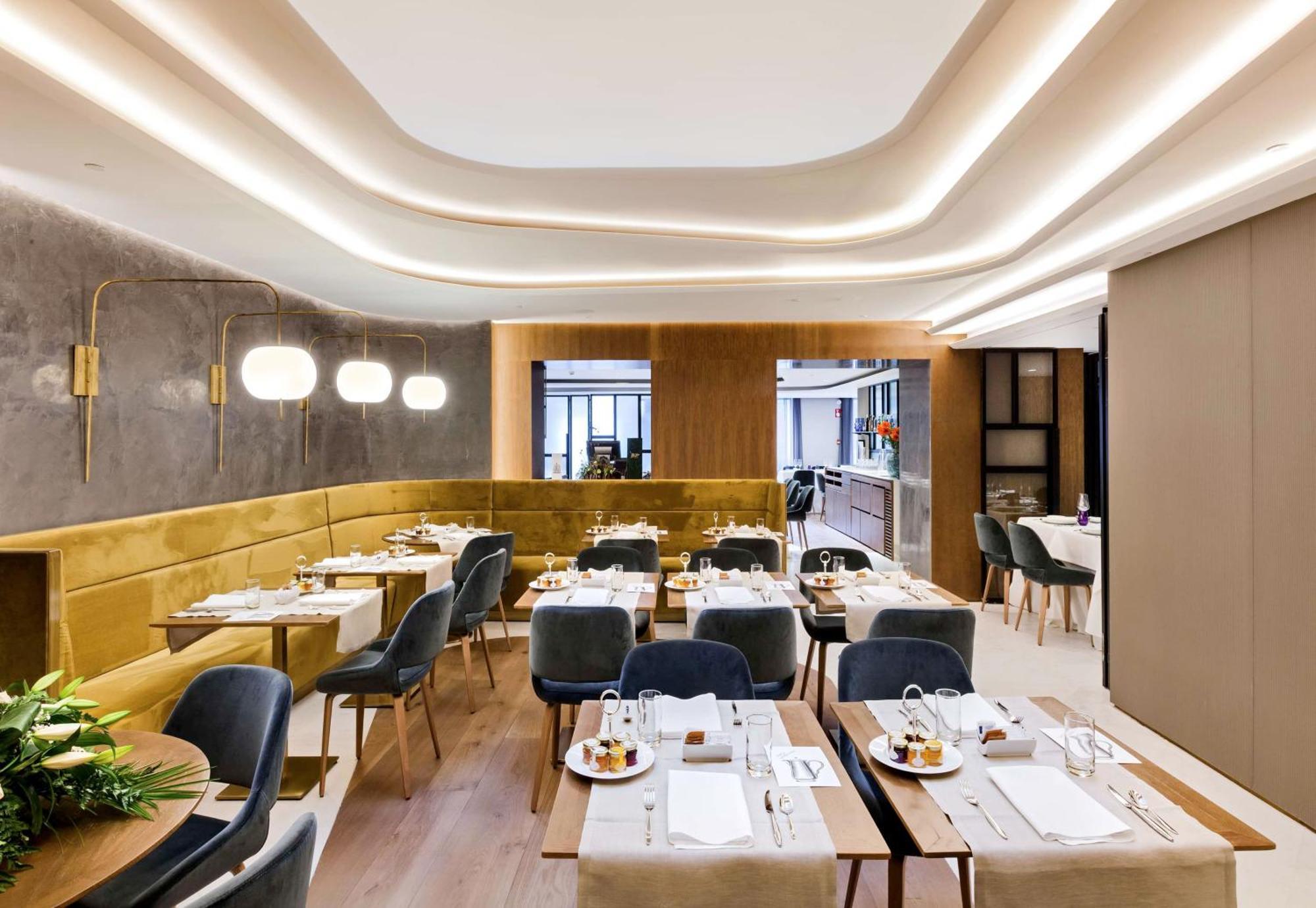 Barcelo Emperatriz Hotel Madrid Buitenkant foto Restaurant
