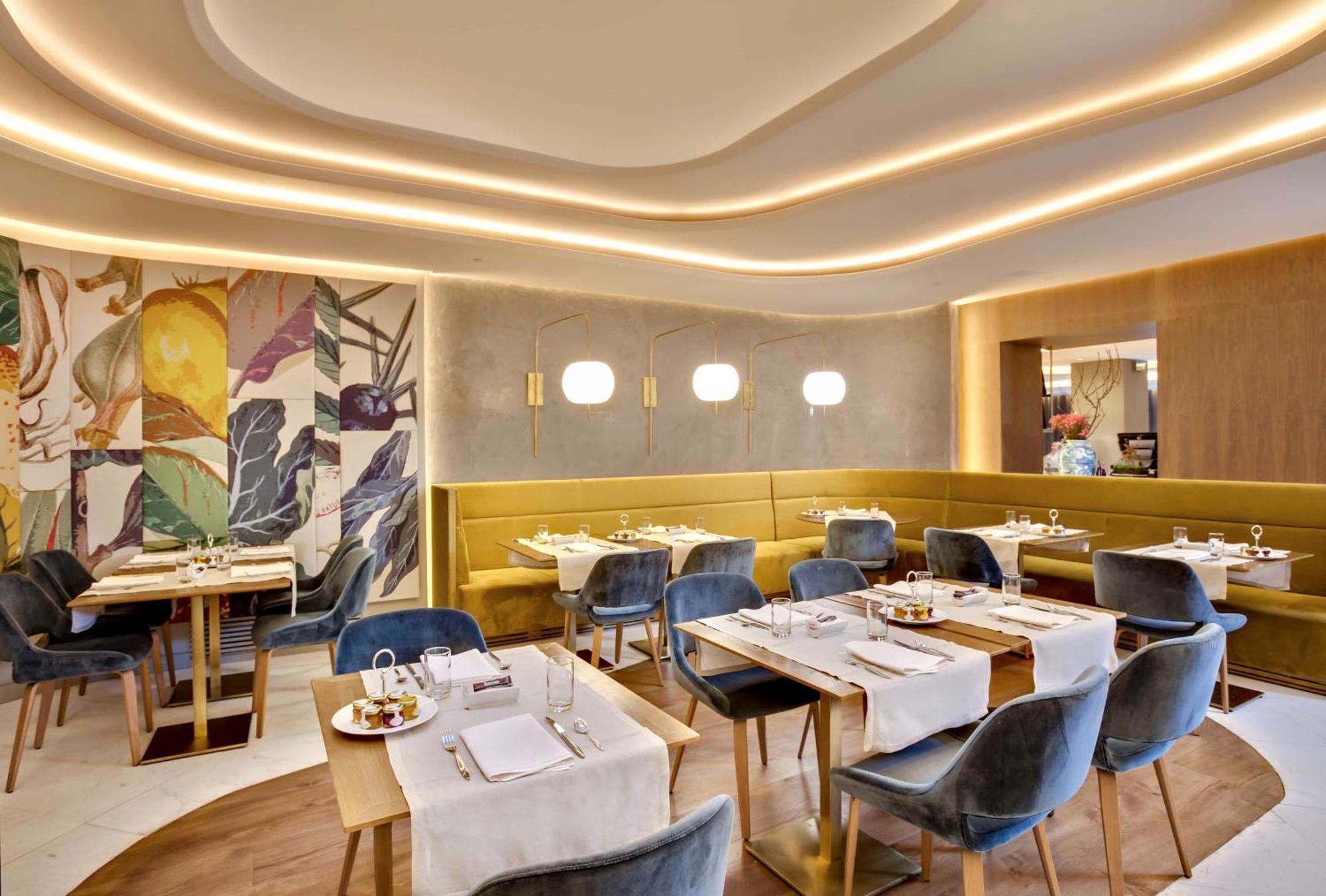 Barcelo Emperatriz Hotel Madrid Buitenkant foto Restaurant